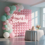 DRWKAY Pink Balloons 100 Pack, 12 Inch Latex Helium Pink Balloons