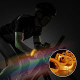 M.best 8pcs LED Light Up Bracelets Glow Flashing Wristbands Glow in