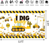 178 Pcs Construction 4th Birthday Party Supplies Dump Truck Four