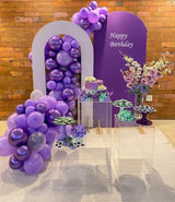 AIOZX Purple Latex Balloon Set - 50 Pcs 12 Inches Dark Purple