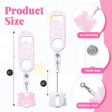 Honoson 8 Pieces Retractable Flat Bottle Opener Bartender Beer Opener