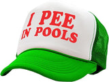 I Pee in Pools - Funny Dare Gag Gift Joke - Vintage Retro Style #3