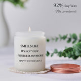 Retirement Gifts for Women Men Best Happy Retirement 2024 Candles