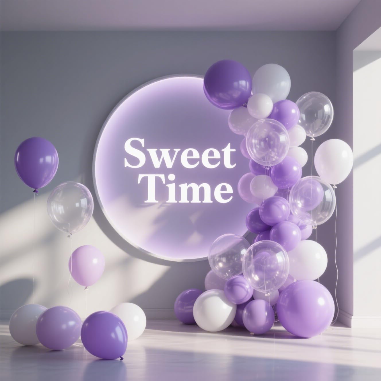 DRWKAY Clear Balloons 100 Pack, 12 Inch Latex Helium Transparent