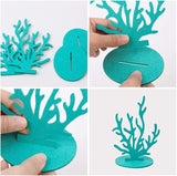 20Pcs Mermaid Party Decoration DIY Felt Under The Sea Table