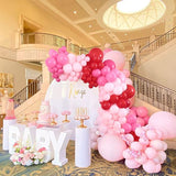 150Pcs Valentine's Day Balloon Garland Arch Kit Pink Red Rose Red