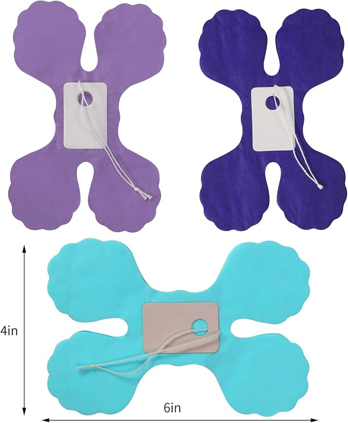 Purple Blue Mermaid Party Decorations Garland Streamers 12pcs Girls