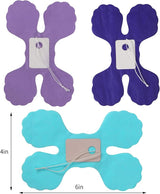 Purple Blue Mermaid Party Decorations Garland Streamers 12pcs Girls