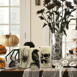 Halloween LED Flameless Flickering Candles Battery Operated with 6H