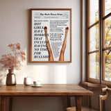 Retro Trendy Newspapers Wall art Decor Bar Cart Feminist Wall Art New