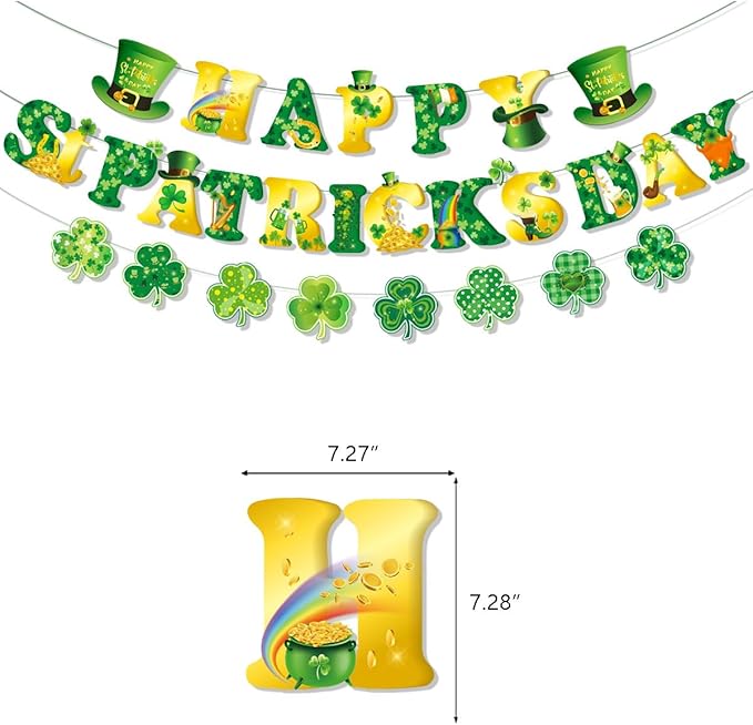 St Patricks Day Decorations Lucky Shamrock Decorations for St
