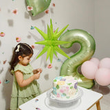22'' 14 Point One Piece Star Cone Balloon Explosion Burst Party