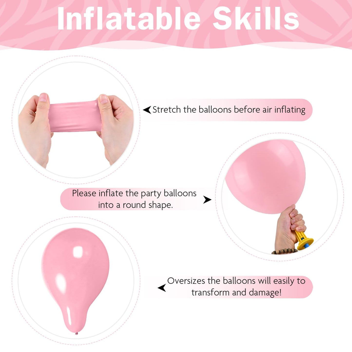 HILAVO Pink and Black Balloons Arch Kit Bow Balloon Garland Coquette