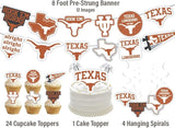 University of Texas Party Supplies for Football, Birthday Gift,