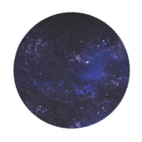 Galaxy Universe Round Tablecloth 60 Inch Starry Night Sky