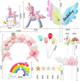 Unicorn Cake Topper Magic Unicorns Sculpture Pink Hairball Arch