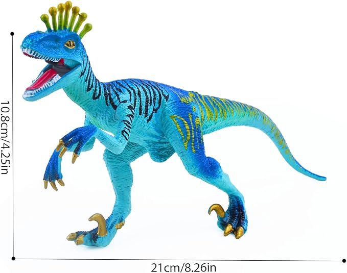 SIENON Dinosaur Figure Triassic Jurassic Dino Toy 7 Inch Educational