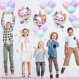 Pet Animal Unicorn Cat Balloon Caticorn Balloon Cute Pussycat‌ Party