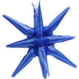 4D Explosion Burst Balloon With Integrated 14 Pointed One-Piece Star