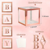Valentine's Day Balloon Box with Letters Gift Box for Romantic