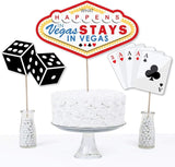 Big Dot of Happiness Las Vegas Casino Party Centerpiece Sticks Table