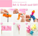 PartyWoo Pastel Crepe Paper Streamers 4pcs 328ft Pack of Pastel