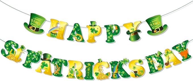 St Patricks Day Decorations Lucky Shamrock Decorations for St