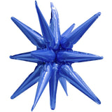 4D Explosion Burst Balloon With Integrated 14 Pointed One-Piece Star