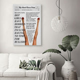 Retro Trendy Newspapers Wall art Decor Bar Cart Feminist Wall Art New