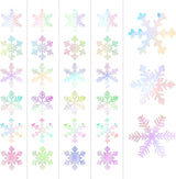 Iridescent-Holographic Snowflake-Snow Christmas Party-Decorations