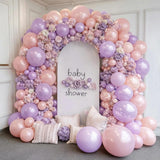 Pearl Purple Balloons Double Stuffed Purple Balloons Light Lavender