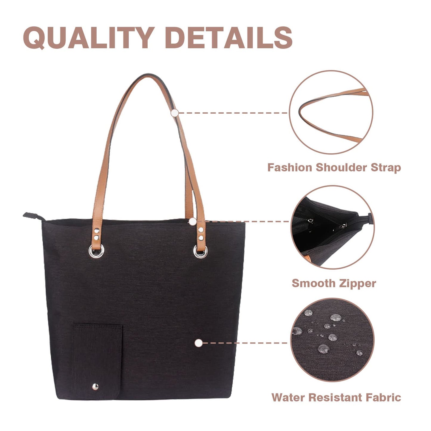 doksmeria Wine Purse with Hidden Spout, Beach Wine Tote Bag with