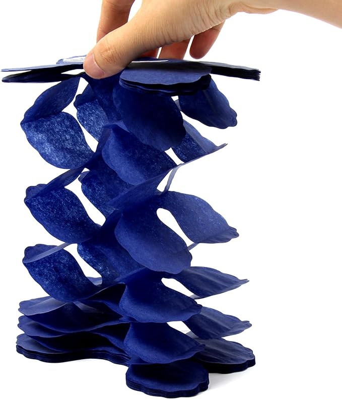 Baby-Royal Navy-Blue Party-Decorations Streamers Garland - 12pcs Boy