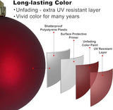 Maroon Large Christmas Balls-Christmas Tree Decoration Ornaments