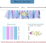 Mermaid Skirt For 1st Birthday Party Supplies For Highchair Tutu