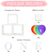 First Birthday Decorations for Boy Girls ONE Balloon