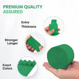 Captain Decor 4 Crepe Paper Streamers Rolls, 328ft Pack of Unique 4