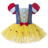 DYMCII Baby Girls Snow White Princess Ballet Dress Short Sleeve