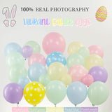 Easter balloon garland arch kit pastel balloons with Easter egg