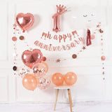 Rose Gold Balloon Stand Centerpiece Table Decorations for Birthday