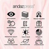 Andaz Press Chocolate Drop Labels Stickers, Birthday, Ballet,