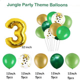 Jungle 3rd Birthday Decorations Safari Birthday Party Wild Three