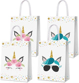 24 PCS Party Favor Bags for Unicorn Party Supplies Goody Treat Candy