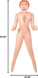 Ginger John Inflatable Blow-Up Doll – 150cm Redhead Hunk | Gag Gift &