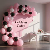 DRWKAY Pink Balloons 100 Pack, 12 Inch Latex Helium Pink Balloons