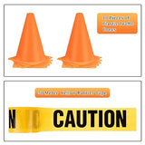 11 Pcs Construction Birthday Party Decorations Set with Mini Traffic