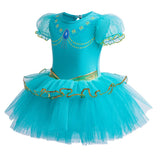 MYRISAM Jasmine Princess Leotards for Baby Girls Ballet Dance Tutu