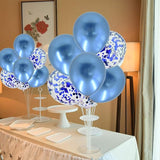 Blue Balloon Stand Centerpiece Table Decoration for Boy Baby Shower