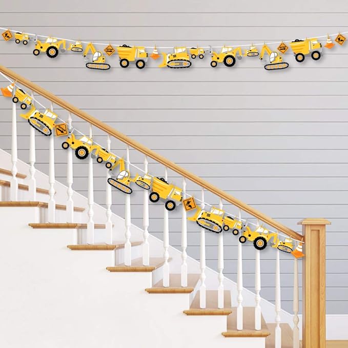 Big Dot of Happiness Dig It Construction Party Zone Baby Shower or