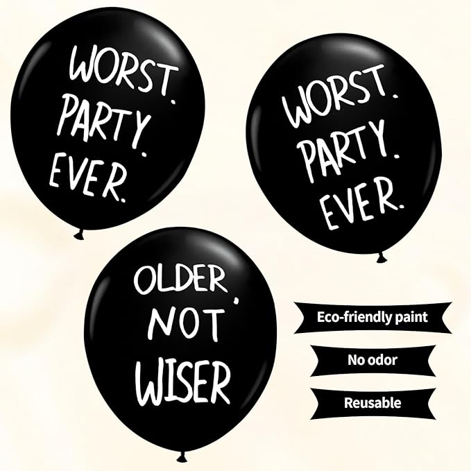 Holy Shit You're Old Banner Funny Abusive Old Age Birthday Party